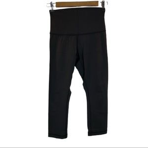 Lululemon Wunder Under Hi Rise Size 4 Crop